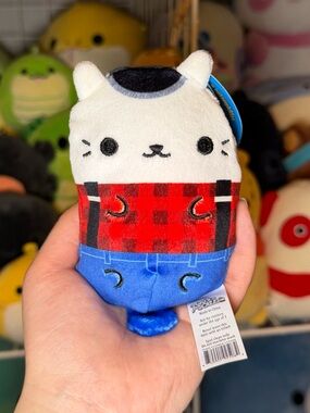 Cats vs Pickles CVP by Cepia “Lumber Cat” Bean 4” Stuffed Plush